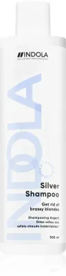 Indola Silver Shampoo - Серебристый нейтрализующий шампунь, 300 мл