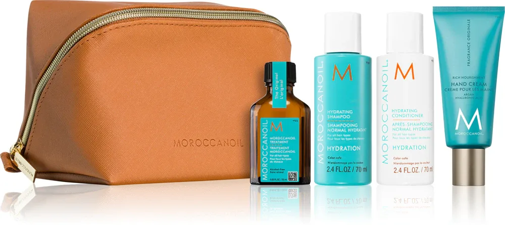 Moroccanoil Hydration Kit - Набор для путешествий - питание и увлажнение torebka kosmetyczna, 1 шт