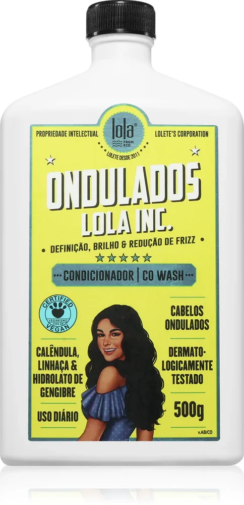 Lola Cosmetics Ondulados Lola Inc. Co Wash - Очищающий кондиционер для кудрявых волос, 500 г