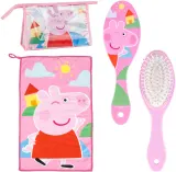 Дорожный набор Peppa Pig Travel Set с расчёской и полотенцем, 1 шт — фото 1