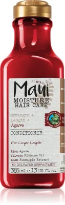 Maui Moisture Strength & Lenght + Agave - Укрепляющий кондиционер для волос после химических процедур, 385 мл