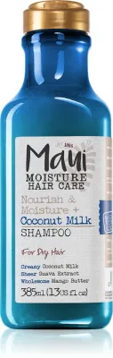 Maui Moisture Nourish & Moisture + Coconut Milk - Увлажняющий шампунь для сухих волос, 385 мл
