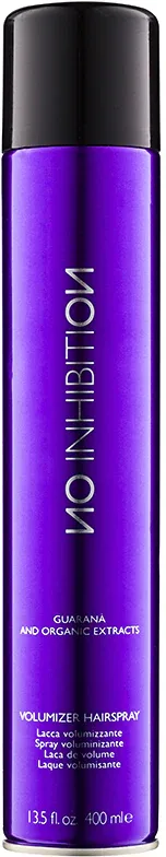 No Inhibition Guarana and organic extracts Volumizing - Лак для волос для увеличения объема, 400 мл