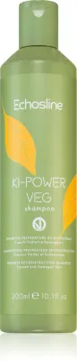 Echosline Ki-Power Veg Shampoo - шампунь для восстановления волос для поврежденных волос, 300 мл