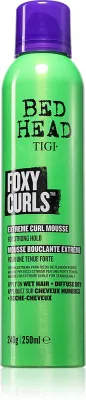 TIGI Foxy Curls Extreme Curl Mousse - Пена для укладки для кудрявых волос, 250 мл