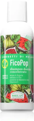 Helan I SORBETTI DI HELAN FicoPop Concentrated Shower Shampoo - Гель для душа и шампунь 2 в 1, 150 мл