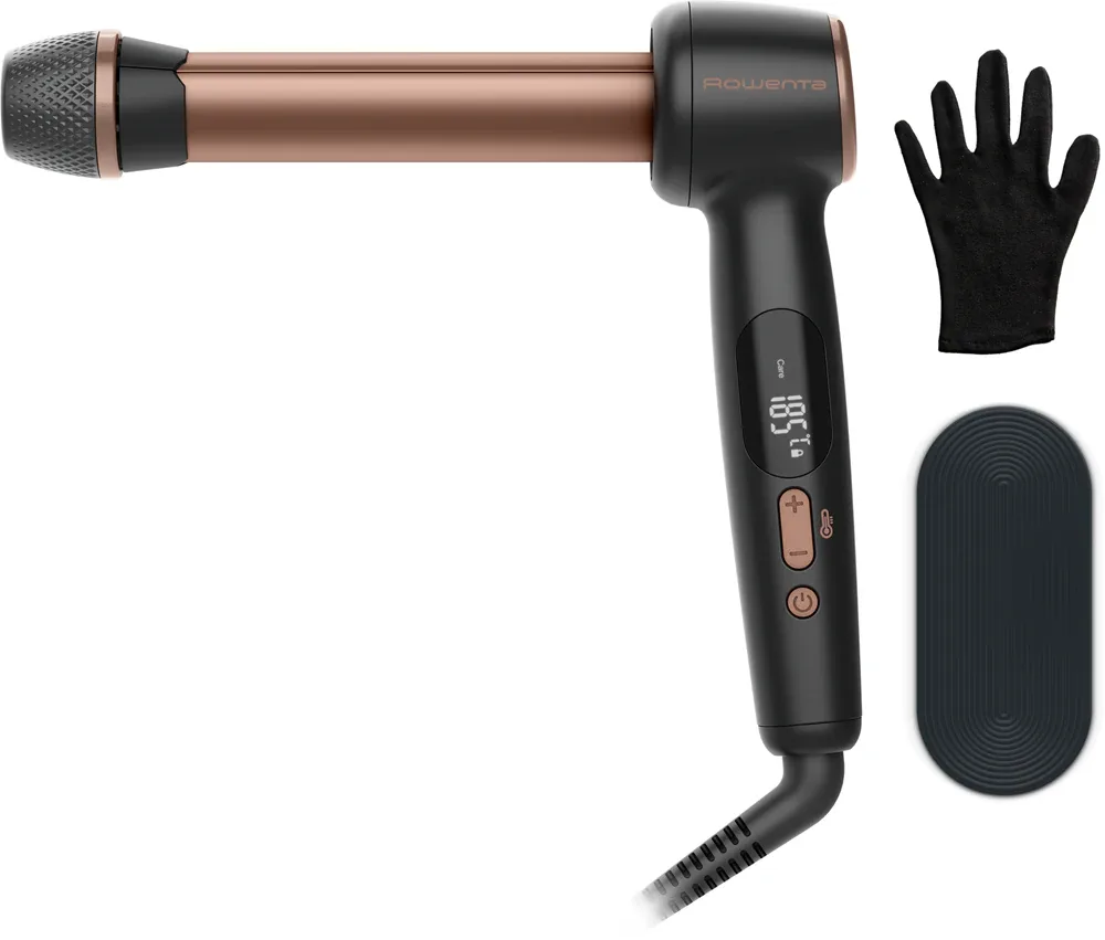 Плойка Rowenta Twist Curl CF4620E0 в форме буквы L, с ионизацией, 1 шт