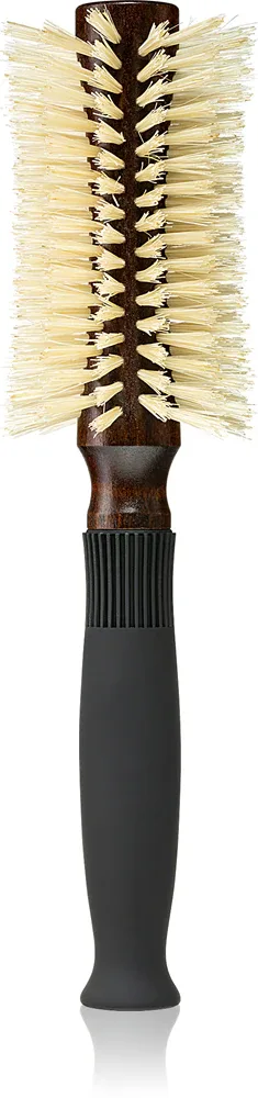 Christophe Robin Pre-Curved Blowdry Hairbrush - Круглая щетка для волос с каблуком дикого животного, 1 шт