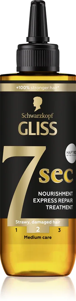 Schwarzkopf Gliss Oil Nutritive - Уход за волосами: регенерирующая маска для слабых и поврежденных волос, 200 мл