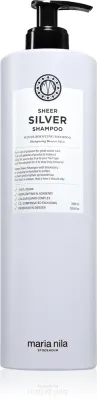 Maria Nila Sheer Silver Shampoo - Шампунь, нейтрализующий желтые оттенки, 1000 мл