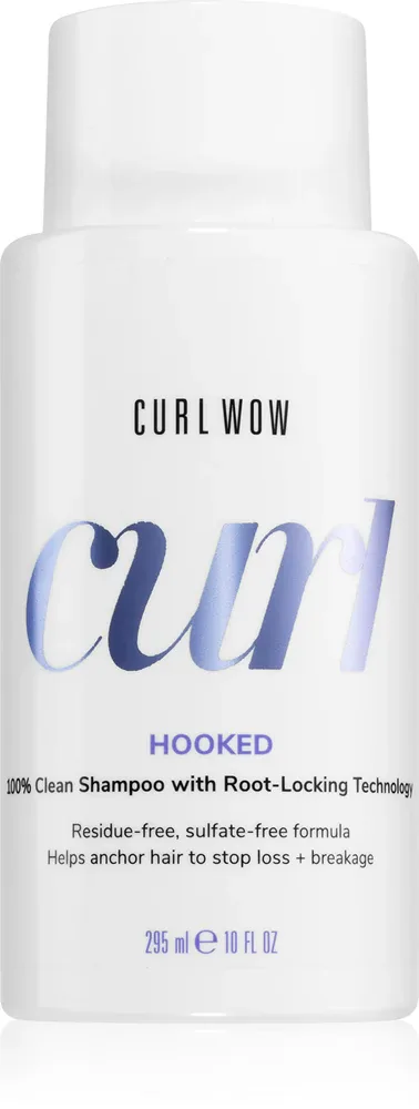 Color WOW Curl Hooked - Уходовый шампунь для вьющихся и волнистых волос, 295 мл