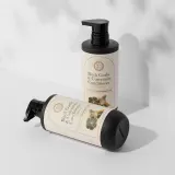 DAENG GI MEO RI Black Garlic & Curcumin Treatment - Кондиционер для ухода за густыми волосами и защиты от ломкости, 500 мл — фото 3
