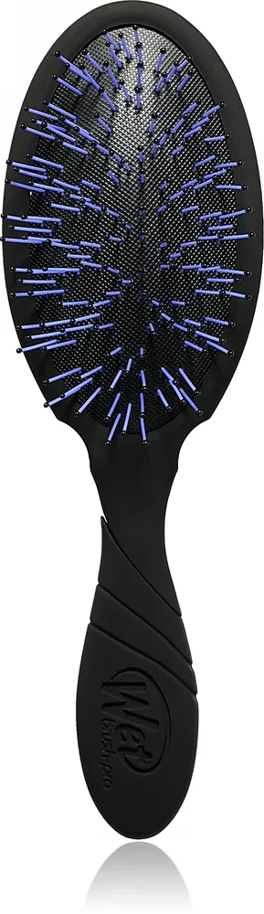 Щётка для волос Wet Brush Thick Hair для густых волос, синтетическая щетина, 1 шт Black