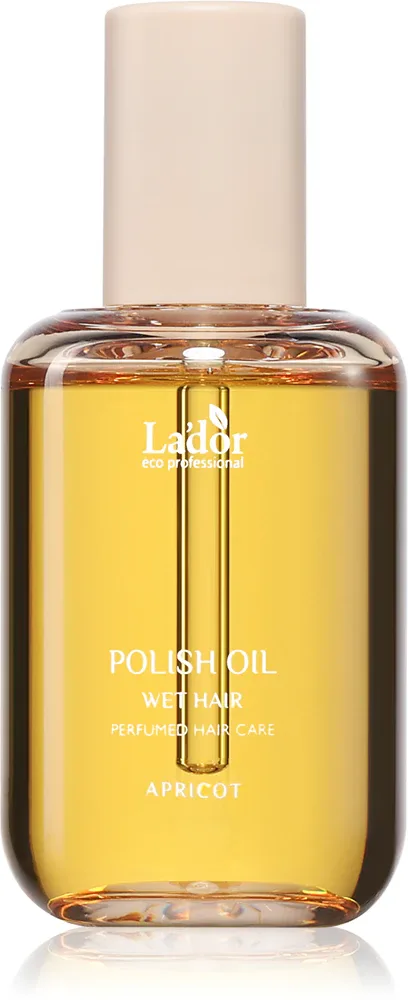 La'dor Polish Oil Wet Hair Apricot - Масло для волос: Олейк отжывчы дла эфекту мокрых влосов, 80 мл