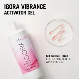 Schwarzkopf Professional IGORA Vibrance - Крем для окрашивания волос с активирующей эмульсией и гелевой консистенцией 1,9% / 6 Vol., 1000 мл — фото 2