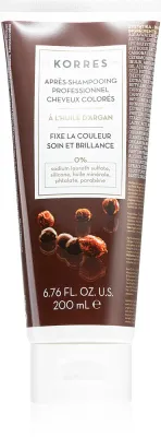 Korres Argan Oil - Очищающий кондиционер для окрашенных волос, 200 мл