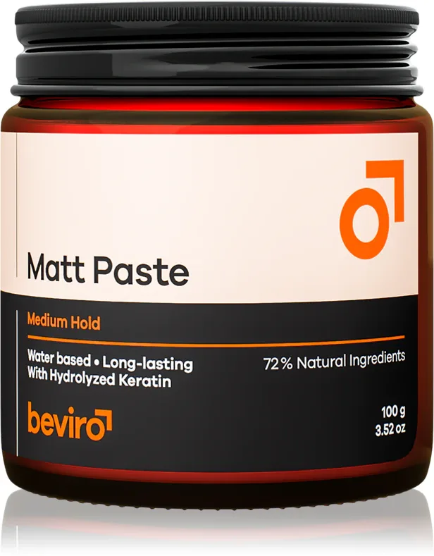 Beviro Matt Paste Medium Hold - Гель для волос Matt, 100 мл