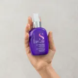 Alfaparf Milano Semi di Lino Blonde - Спрей для волос, устраняющий желтые оттенки для блондинок и с балаяжем, 125 мл — фото 2
