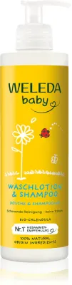Weleda Baby - шампунь и гель для детей 2 в 1 для детейCalendula officinalis, 400 мл