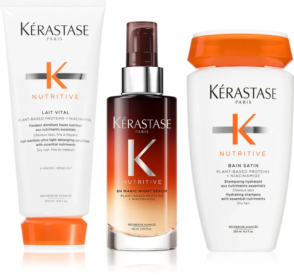 Kerastase Nutritive 8H bundle - Удобная упаковка интенсивно увлажняющий для сухих волос do włosów suchych