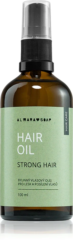 Almara Soap Hair Care Strong Hair - Масло для волос для укрепления волос, 100 мл