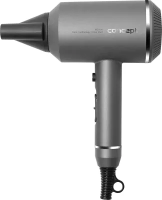 Фен для волос Concept Titan Care VV5750 1600 W с ионизацией и концентратором, 1 шт