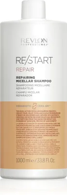 Revlon Professional Re/Start Recovery - Мицеллярный шампунь для слабых и поврежденных волос, 1000 мл