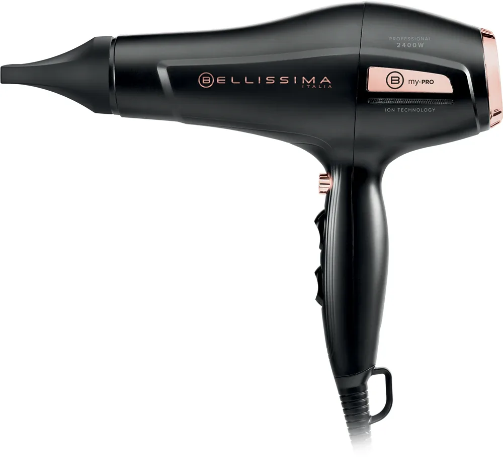 Фен для волос Bellissima My Pro Hair Dryer P3 3400 с ионизацией, 2 насадки, 1 шт P3 3400