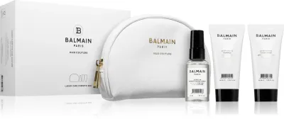 Balmain Hair Couture White Cosmetic Care Bag - Набор косметики для волос для женщин