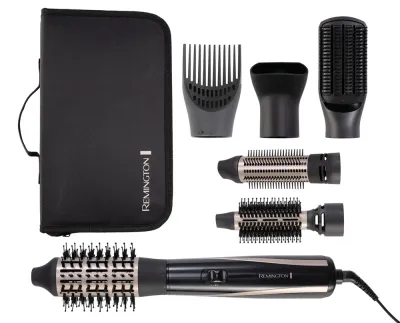 Фен-щётка для волос Remington Blow Dry Style AS7580 с ионизацией и насадками, 1 шт