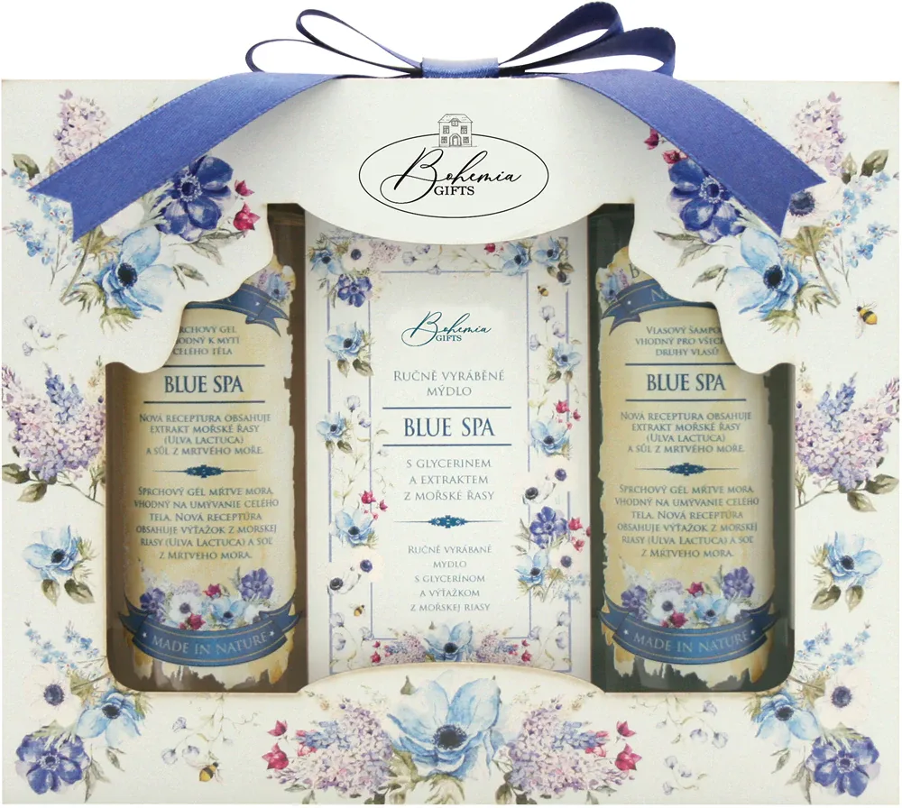 Bohemia Gifts & Cosmetics Blue Spa - Подарочный набор для лица