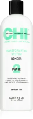 CHI Transformation System Bonder Phase 2 - Сыворотка для волос для выпрямления волос, 473 мл