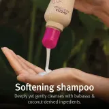 Aveda Cherry Almond Softening Shampoo - Питательный шампунь для придания блеска и мягкости волосам — фото 3
