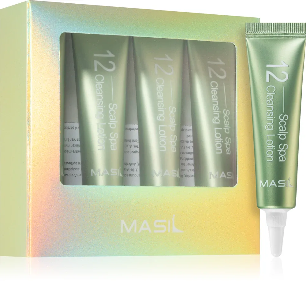 MASIL 12 Scalp Spa - Очищающий бальзам, восстанавливающий здоровую кожу головы, 4 мл