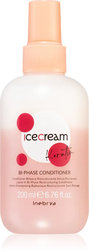 Inebrya Keratin - Двухфазная сыворотка для волос с кератином, 200 мл