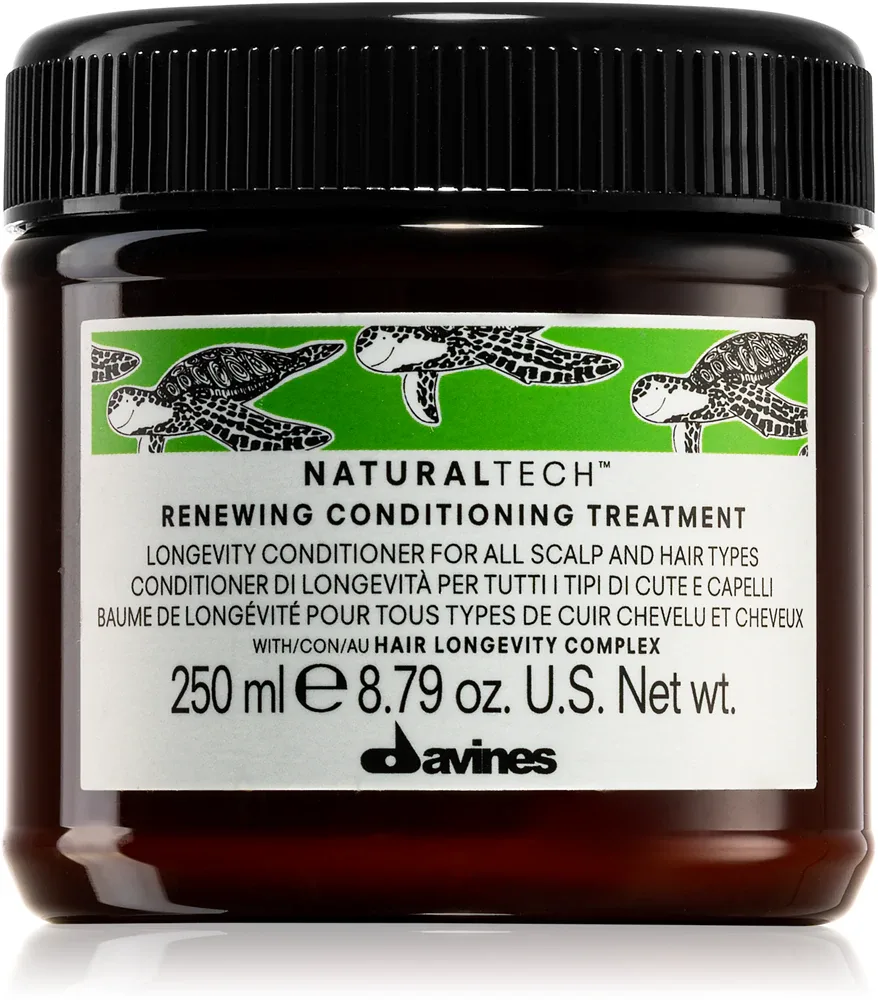 Davines Naturaltech Renewing Conditioning Treatment - Нежный кондиционер без сульфатов для восстановления кожи головы, 250 мл