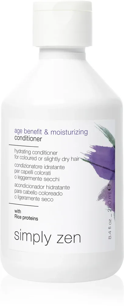 Simply Zen Age Benefit & Moisturizing - Увлажняющий бальзам для окрашенных волос, 250 мл