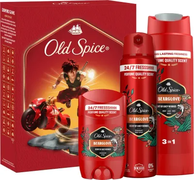 Old Spice Bearglove Anime - Подарочный набор для мужчин