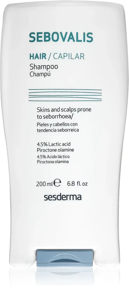 Sesderma Sebovalis - Успокаивающий шампунь против перхоти, 200 мл