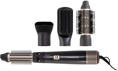 Фен-щётка Remington Blow Dry Style AS7500 с ионизацией, дорожным чехлом, 1 шт