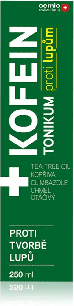 Cemio Kofein Tonikum - Тоник против перхоти для волос, 250 мл