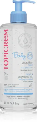 Topicrem BABY My 1st Cleansing Gel 2in1 - Гель для душа и волос для детей с рождения, 500 мл