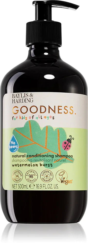 Baylis & Harding Goodness Watermelon Burst - Шампунь детский Baylis Harding Goodness Watermelon Burst для всех типов волос, 500 мл, 500 мл
