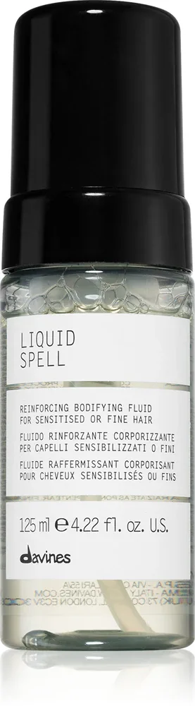 Флюид для волос Davines Liquid Spell Reinforcing Bodifying Fluid несмываемый, для блеска, 125 мл