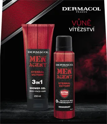 Dermacol Men Agent Eternal Victory - Подарочный набор для мужчин для ухода за телом