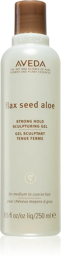 Aveda Flax Seed Strong Hold Sculpturing Gel - Сыворотка для волос с алоэ, 250 мл