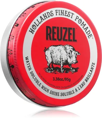 Reuzel Red Water Soluble High Shine - Помада для волос, 95 г