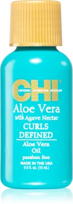 CHI Aloe Vera Curls Defined - Сухое масло для кудрявых волос, 15 мл
