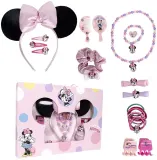 Набор аксессуаров для волос Disney Minnie Beauty со щёткой и зеркальцем, подарочный для детей — фото 1