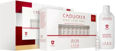 CADU-CREX Hair Loss HSSC Advanced Hair Loss - Сыворотка для волос против продвинутого выпадения волос - удобная упаковка wygodne opakowanie, 1 шт